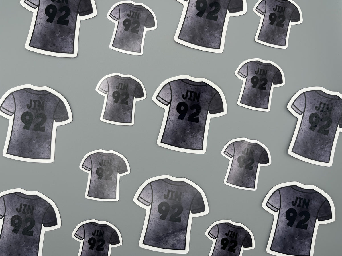 Jin Concert Jersey Sticker