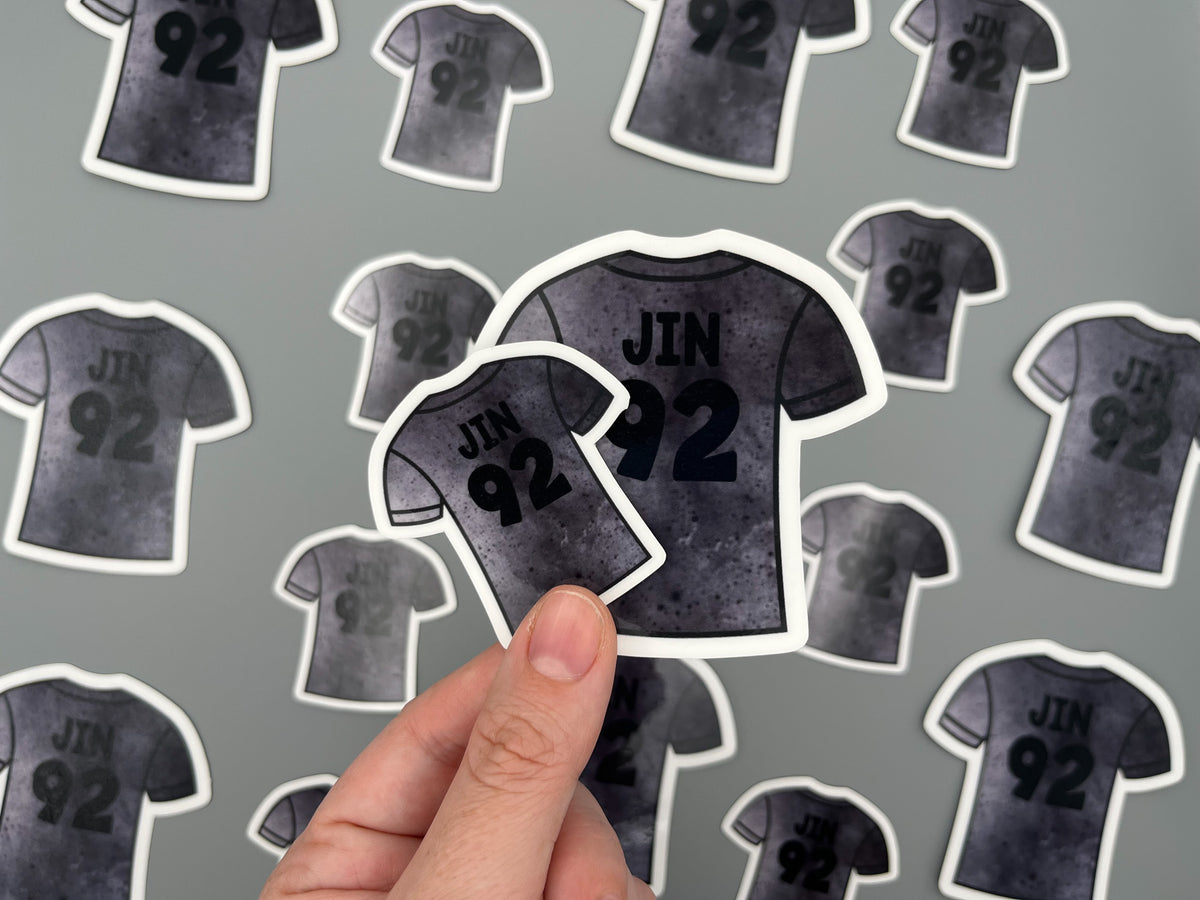 Jin Concert Jersey Sticker
