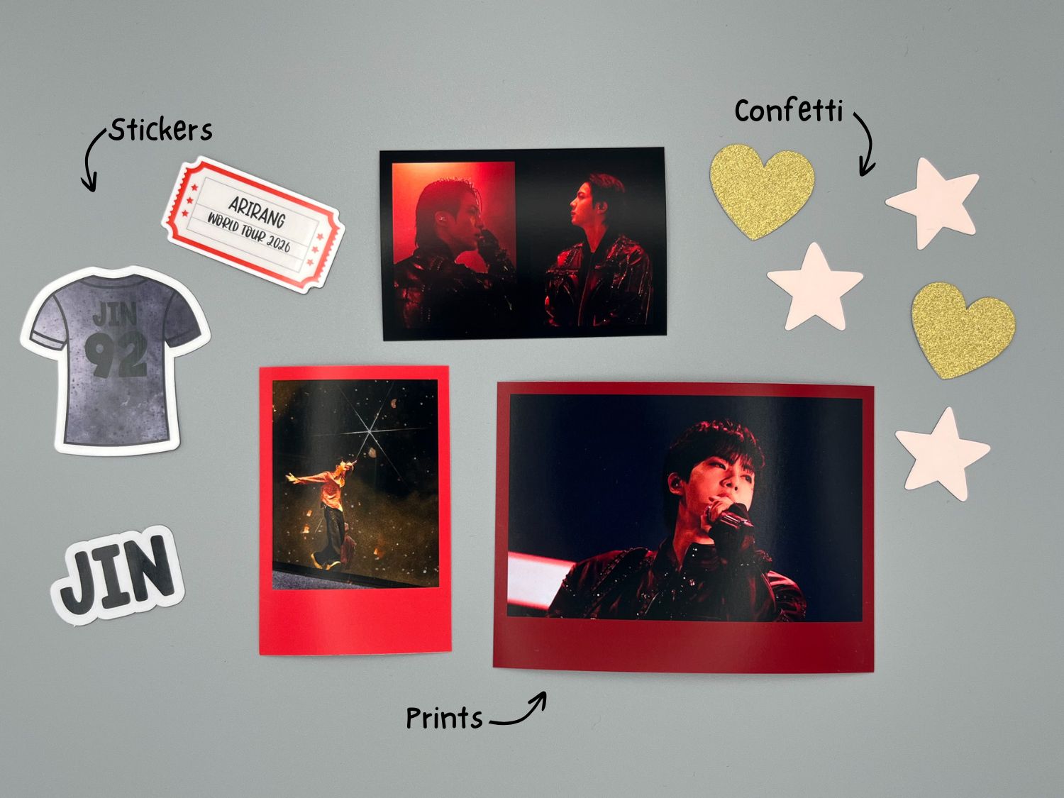 Jin Arirang Red Journal Kit
