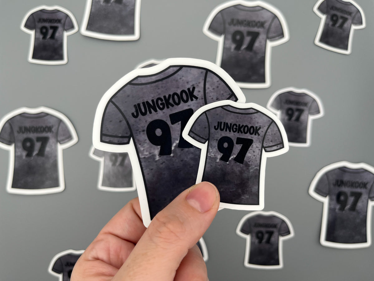 Jungkook Concert Jersey Sticker
