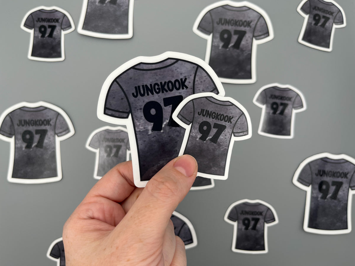 Jungkook Concert Jersey Sticker