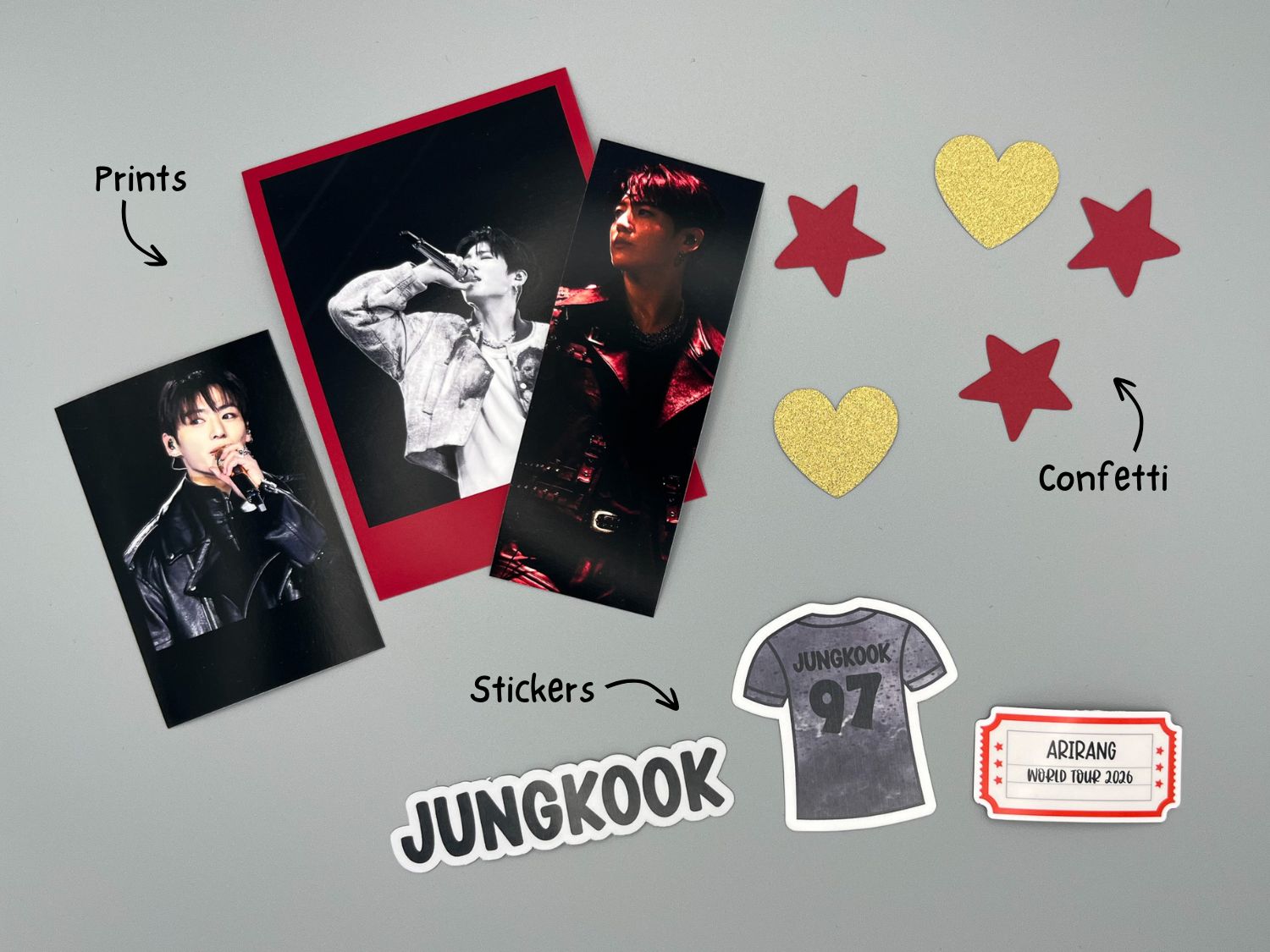 Jungkook Arirang Red Journal Kit