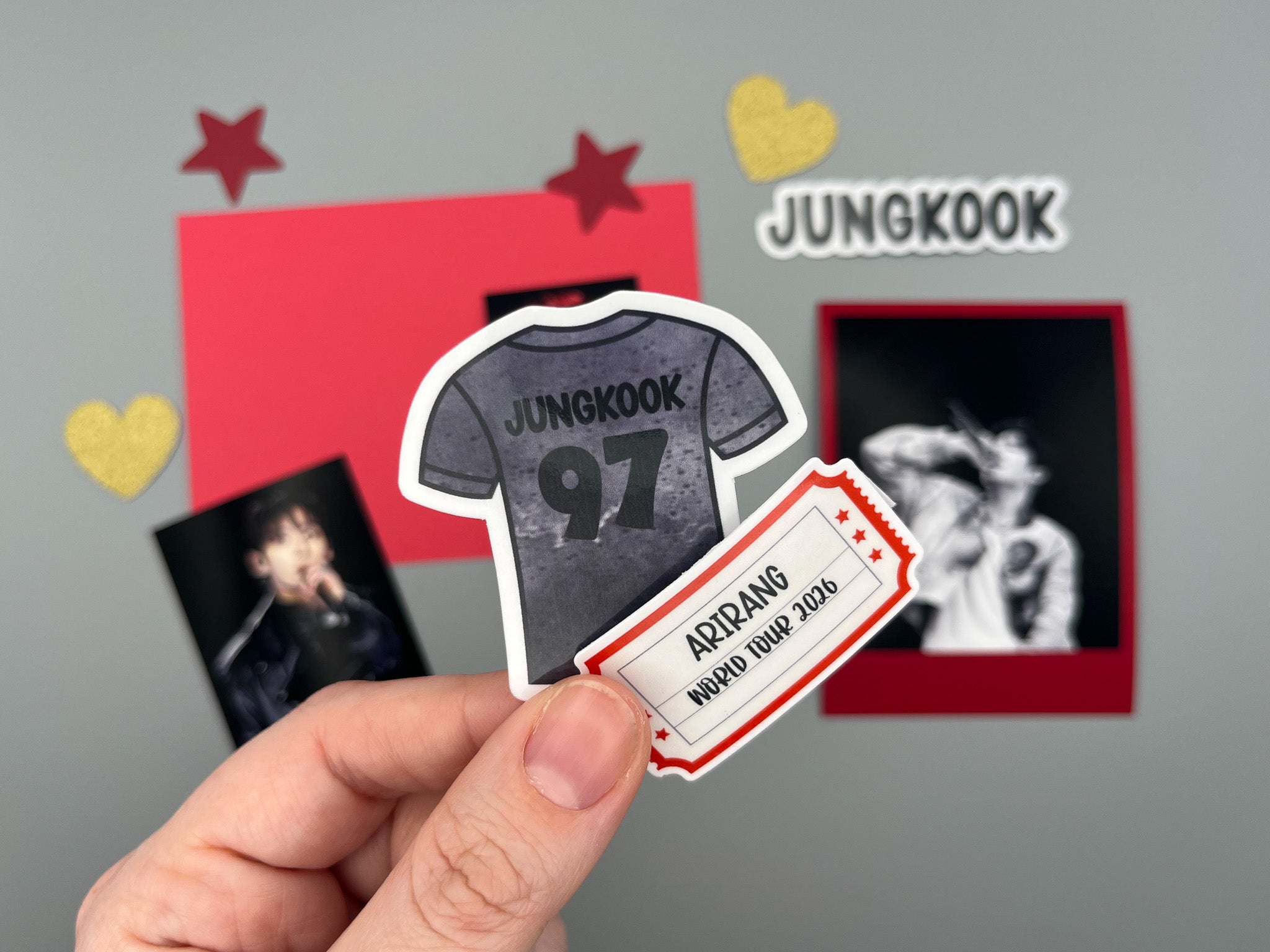 Jungkook Arirang Red Journal Kit