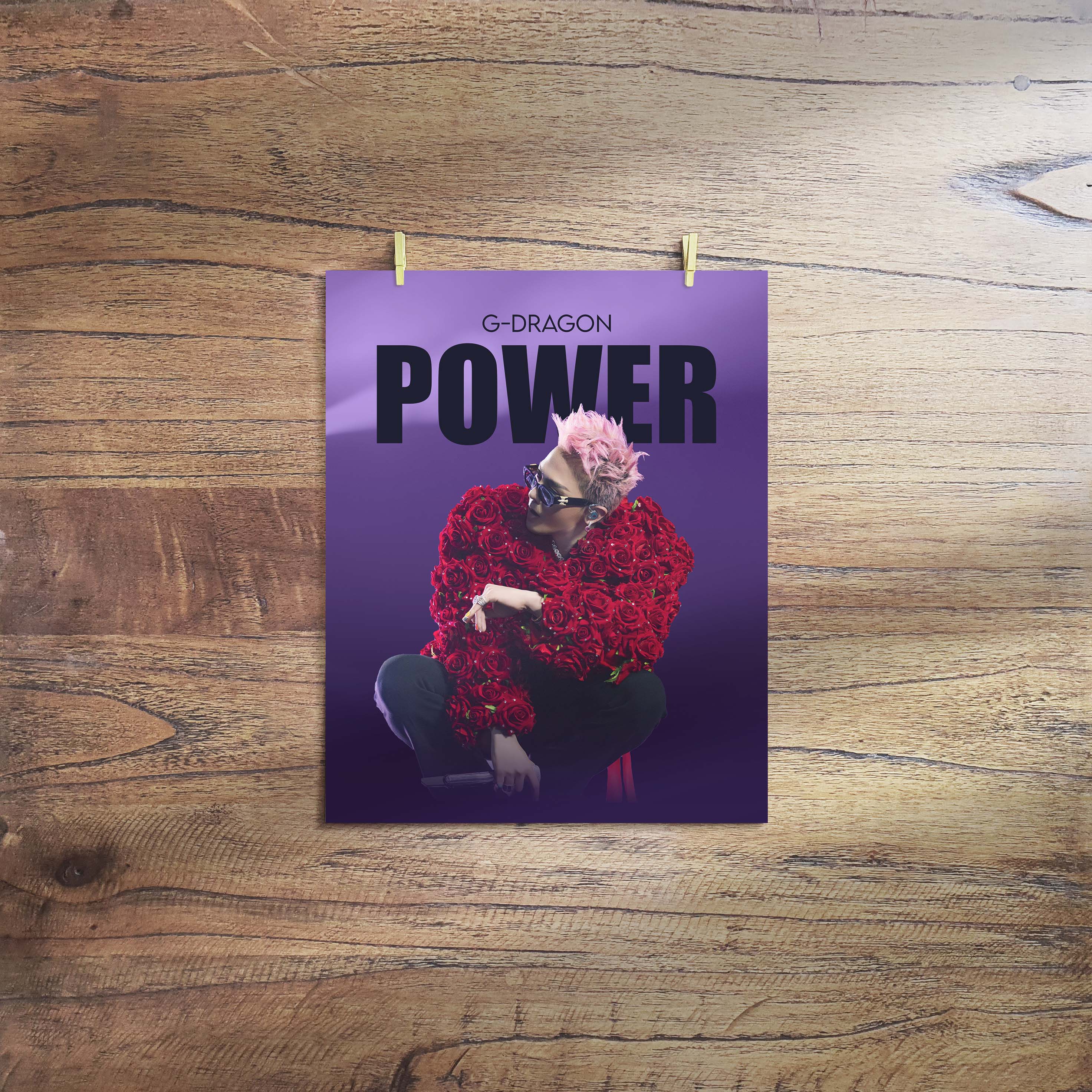 G-Dragon Power Print