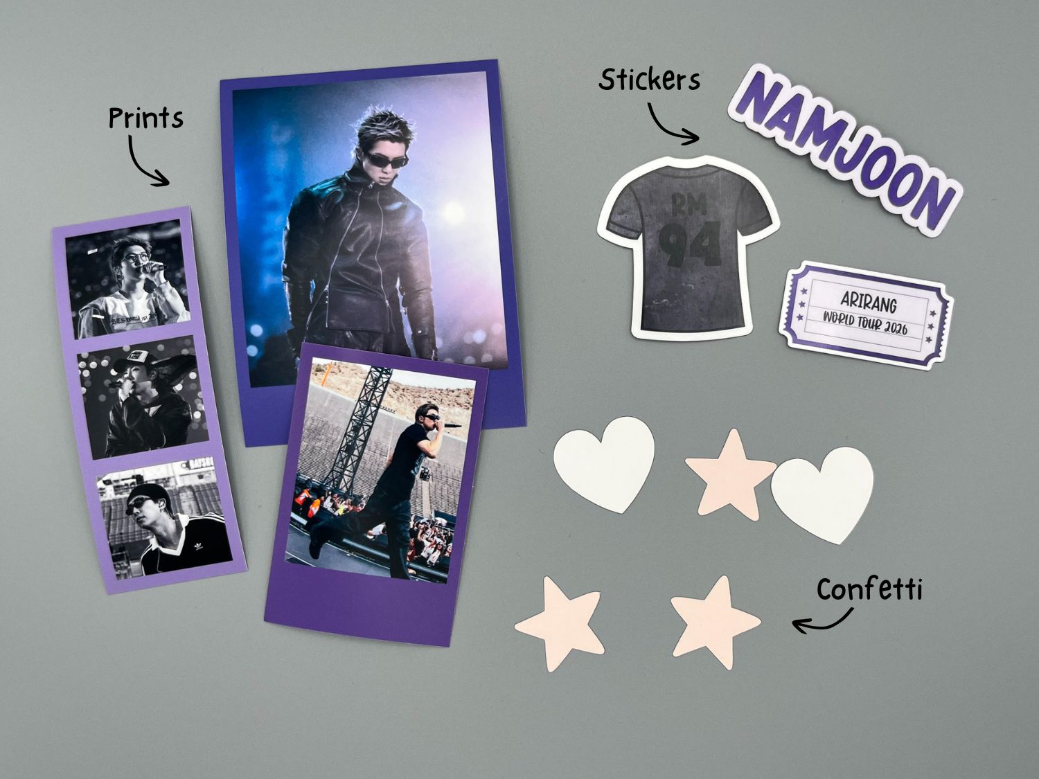 RM Arirang Purple Journal Kit