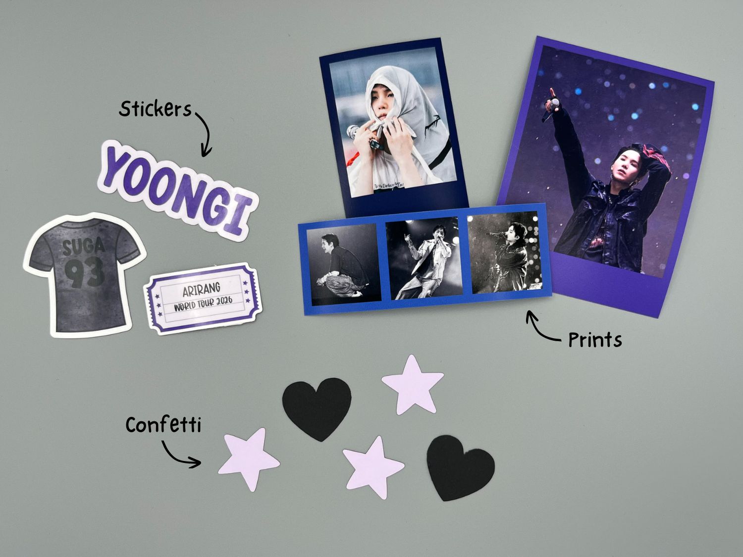 Suga Arirang Purple Journal Kit