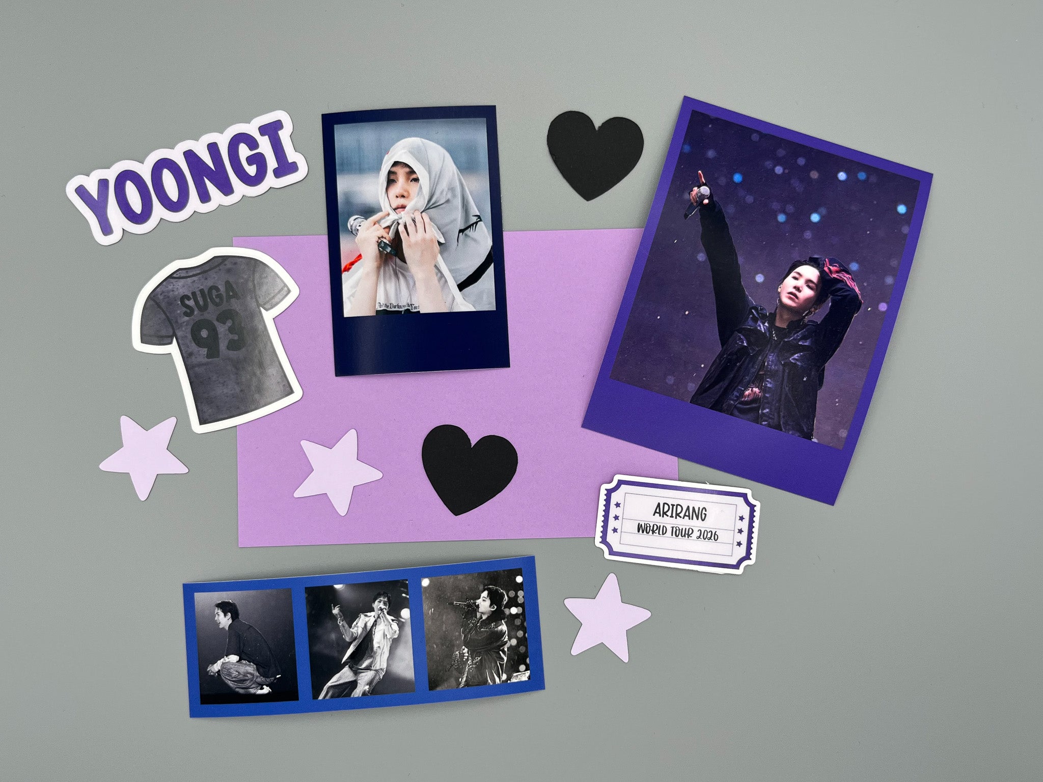Suga Arirang Purple Journal Kit