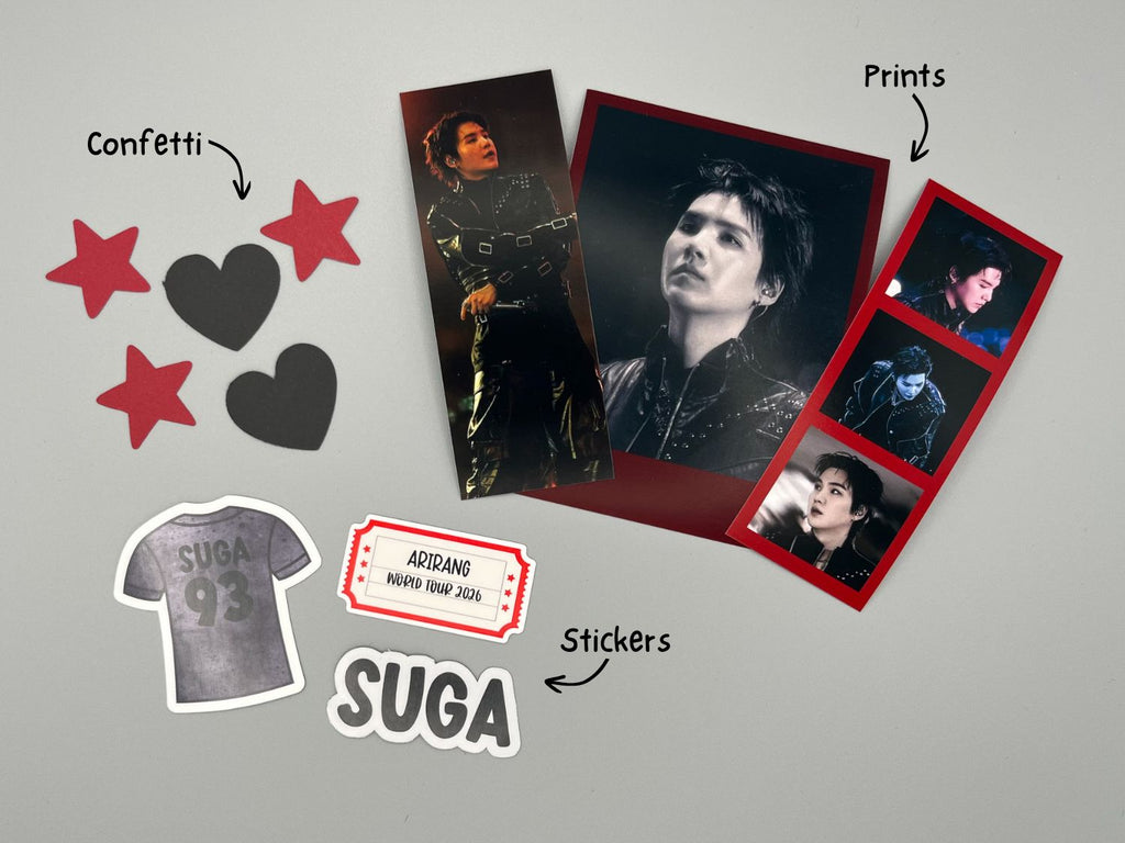 Suga Arirang Red Journal Kit