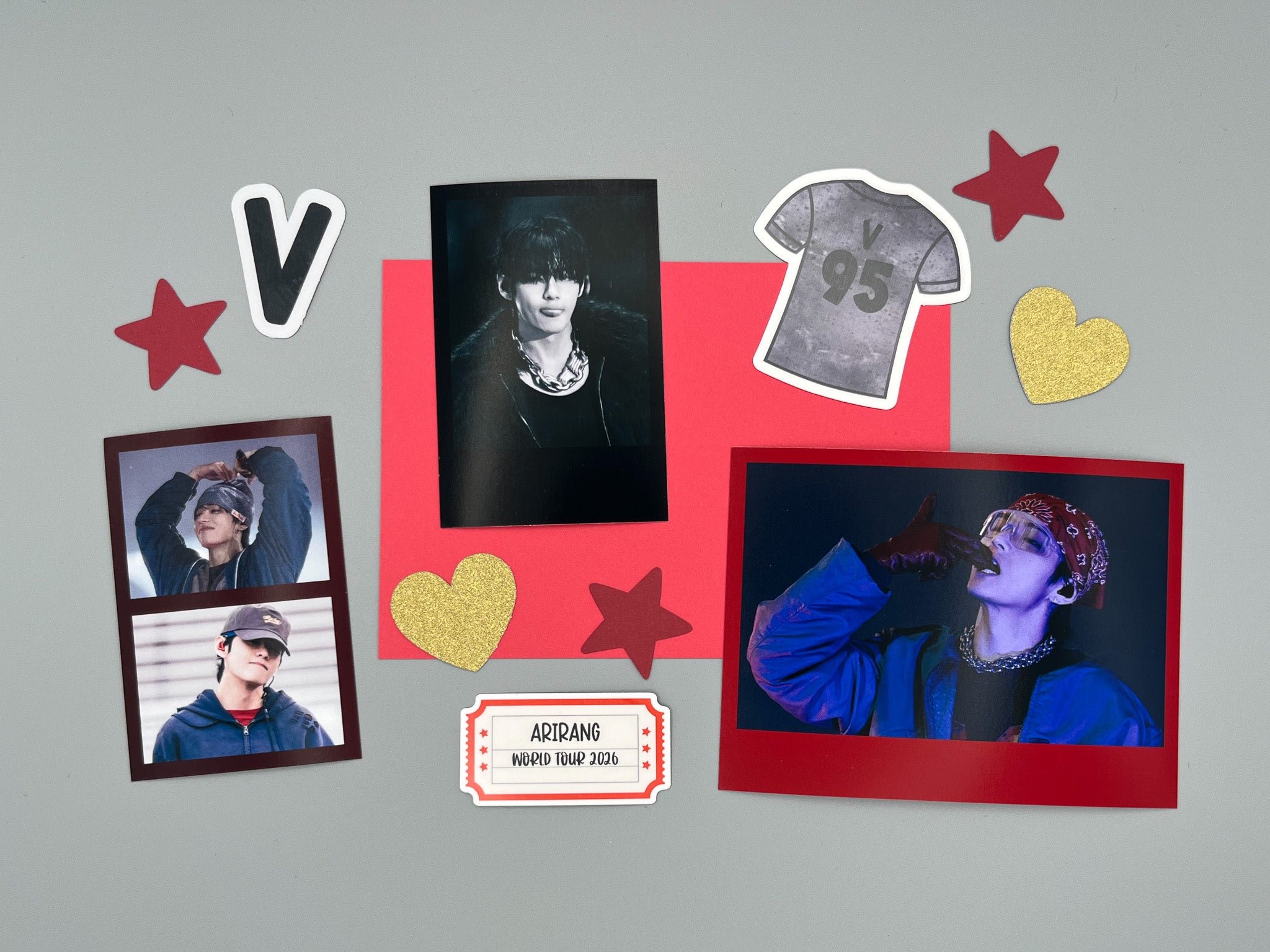 V Arirang Red Journal Kit