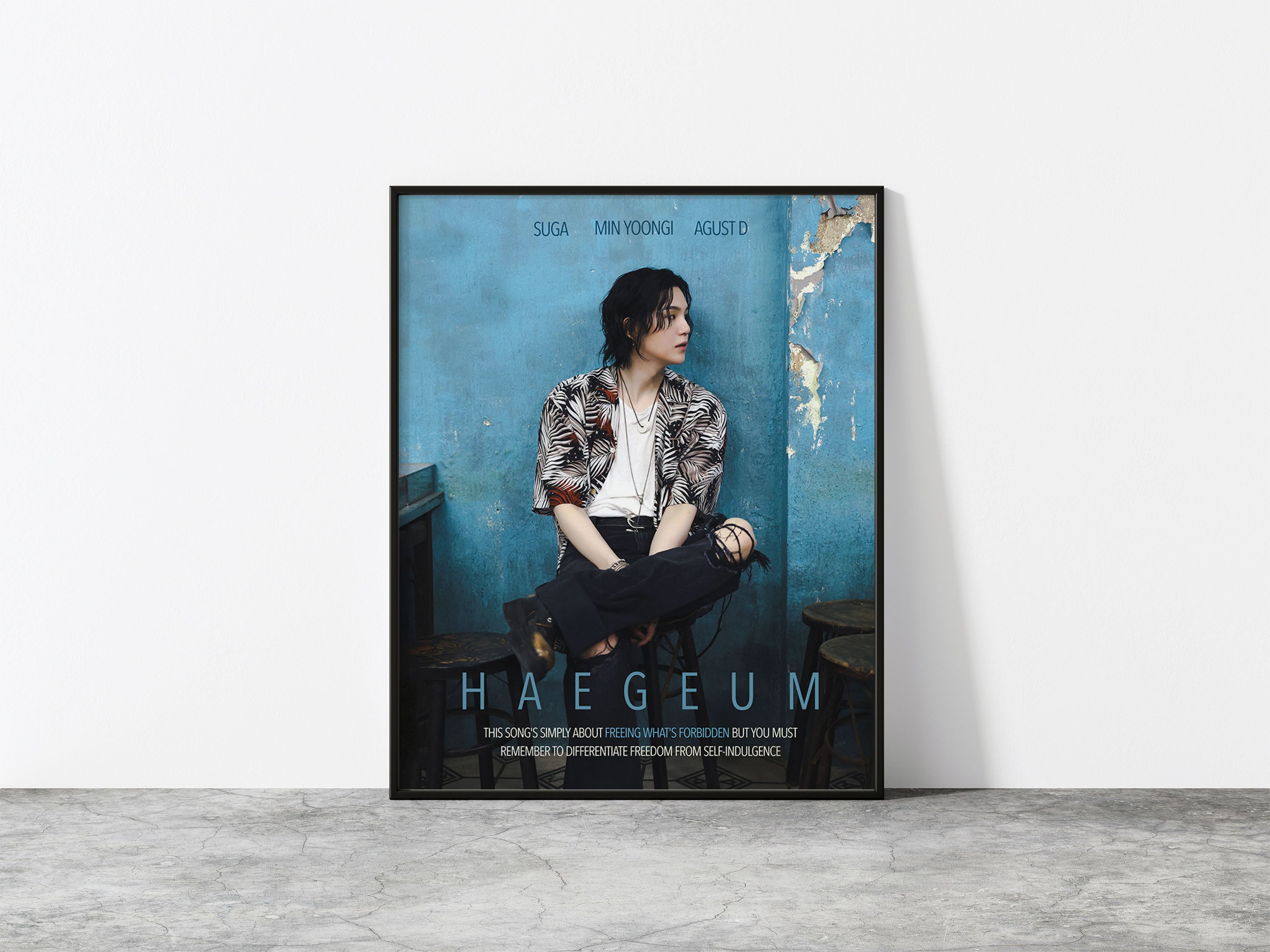 Haegeum Suga Print