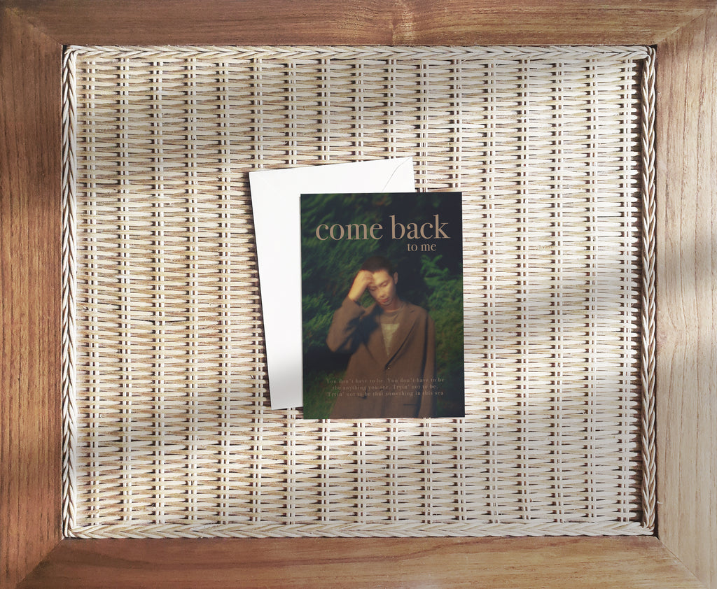 Come Back to Me RM Print
