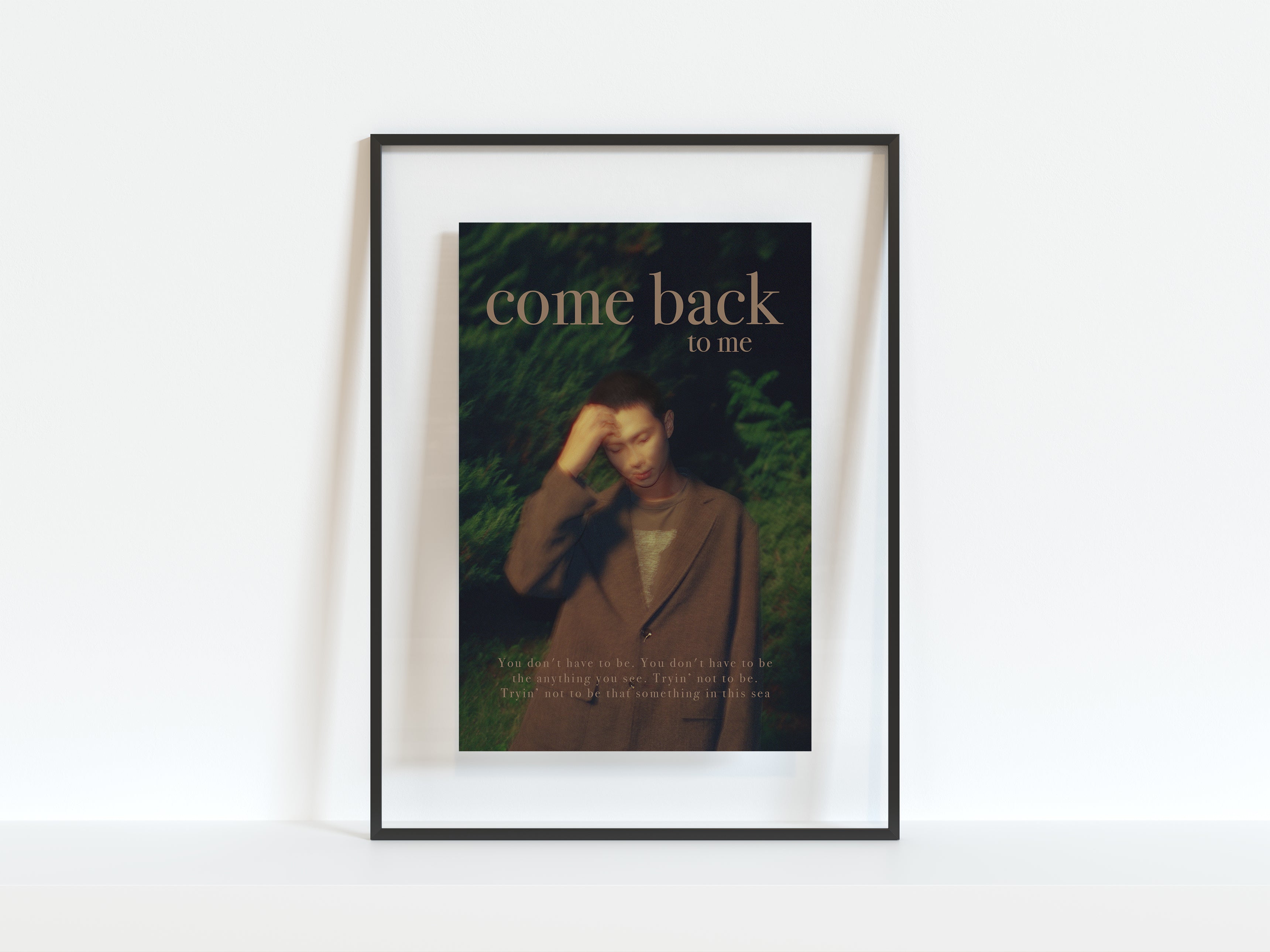 Come Back to Me RM Print