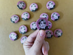 Jimin Purple Profile 1.25" Button